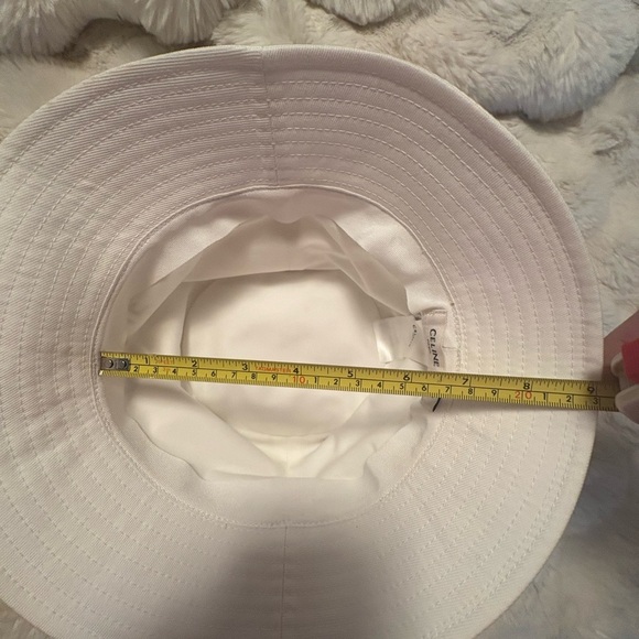 Authentic Celine Cream Bucket Hat main image 9
